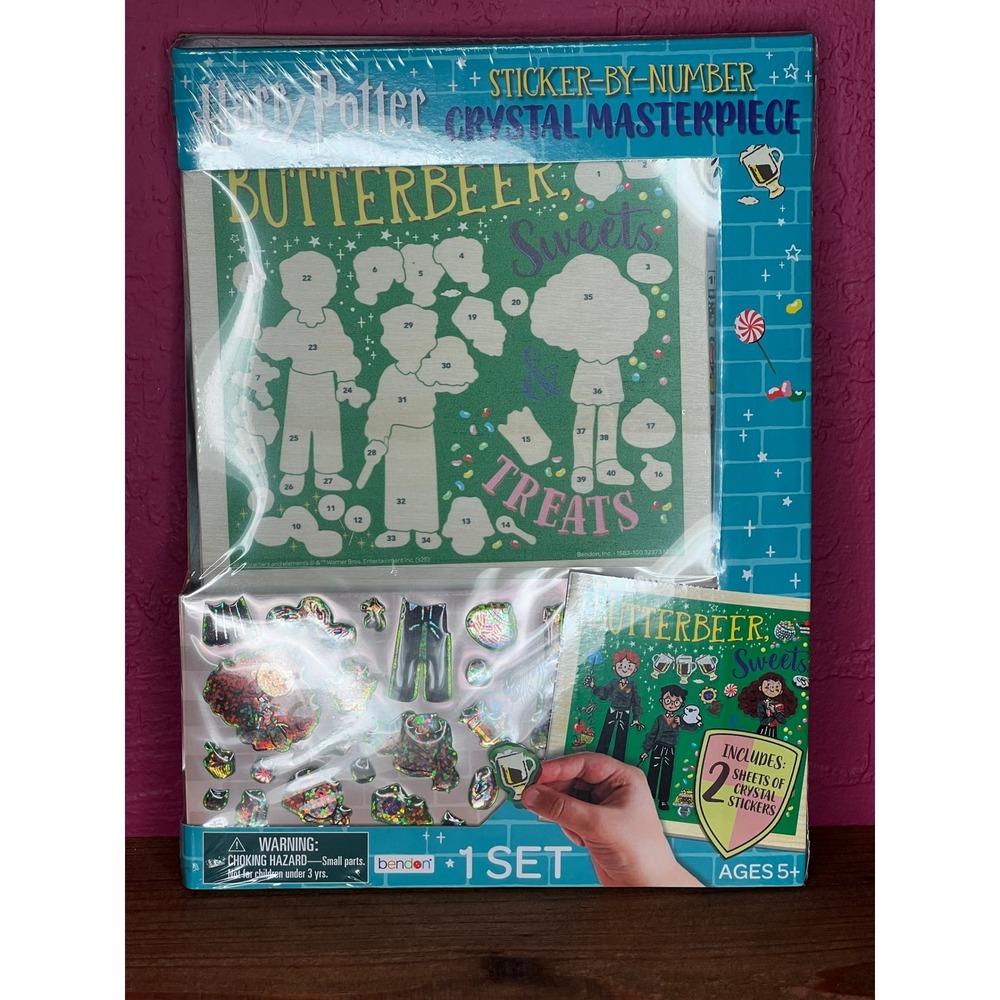 Harry Potter Sticker-By-Number Crystal Masterpiece Kit